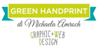 green hand print